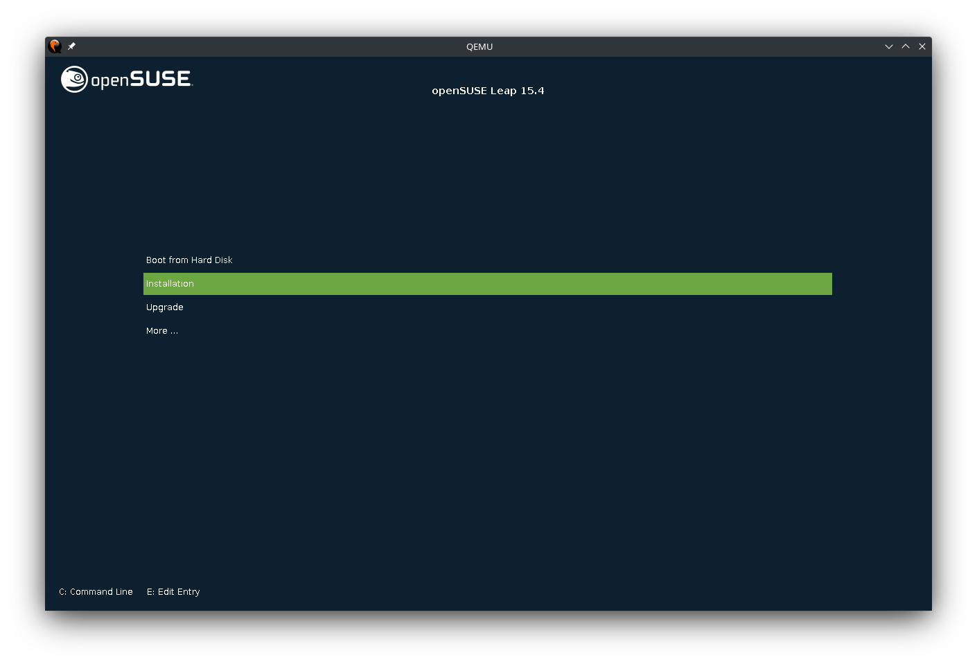 openSUSE Installer